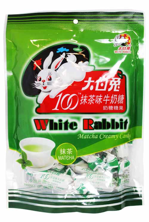 Bonbon White Rabbit Thé Matcha 150g => CONFISERIE